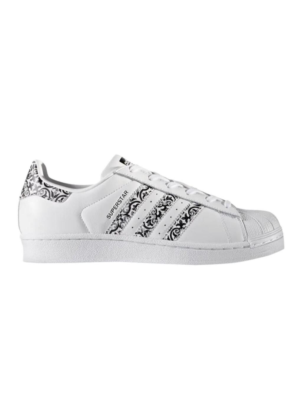 Adidas The FARM Company x Women's Superstar Floral Stripes Sneakers Size 7
